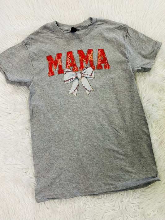 Baseball Mama Tee