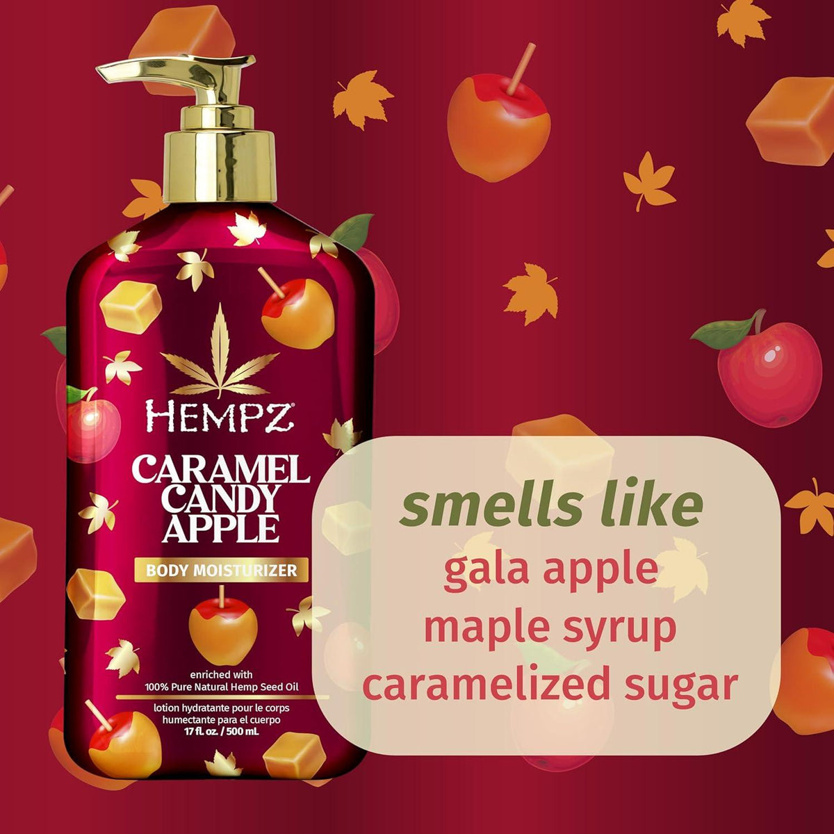 Hempz Caramel Candy Apple Lotion