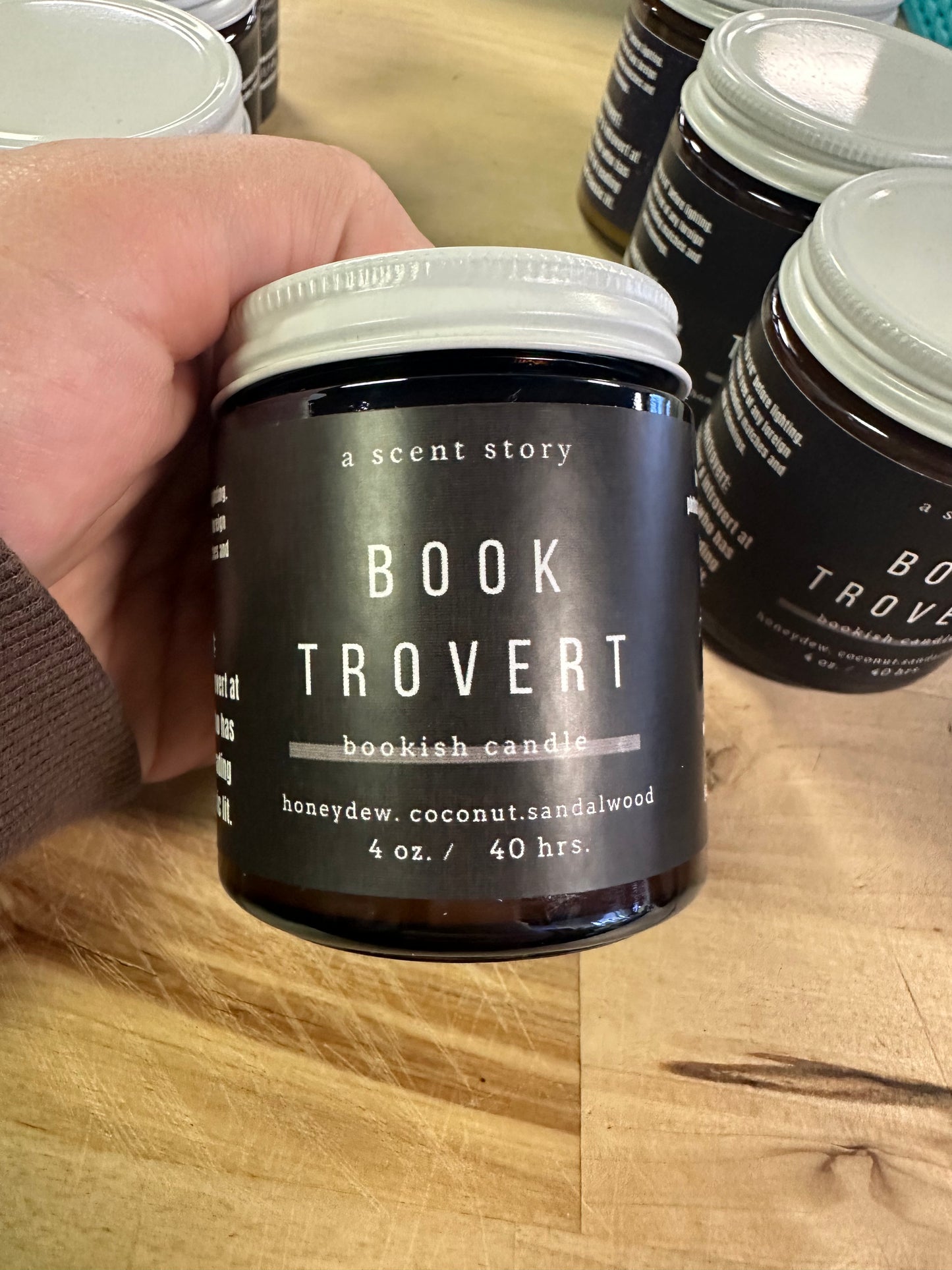 Bookish Candle