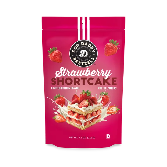 Pop Daddy Strawberry Shortcake Pretzels