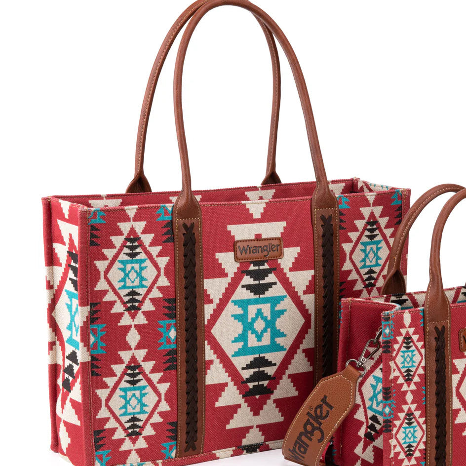 Wrangler Southwestern Large Tote