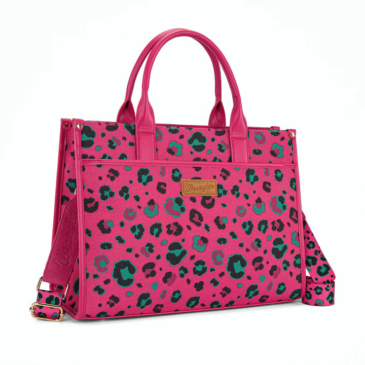 Wrangler Leopard Oversized Tote