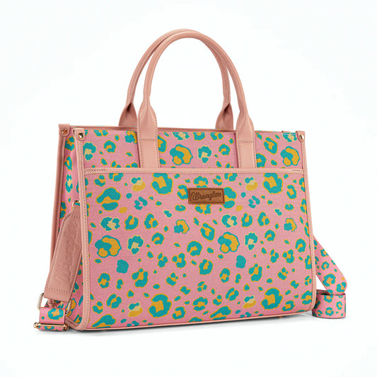 Wrangler Leopard Oversized Tote