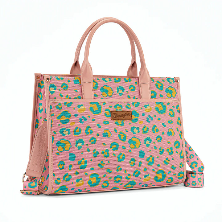 Wrangler Leopard Oversized Tote