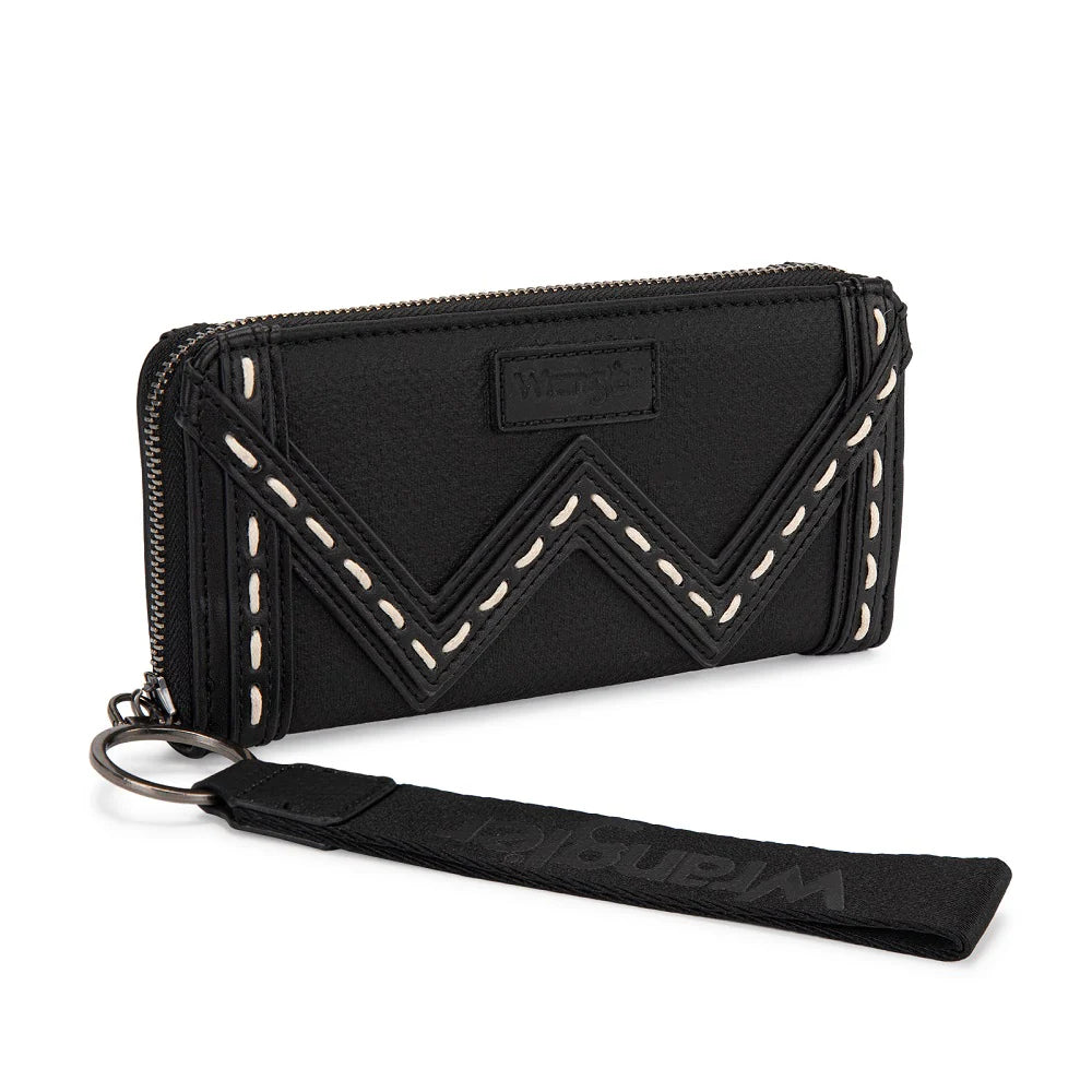 Wrangler Chevron Stitch Wallet
