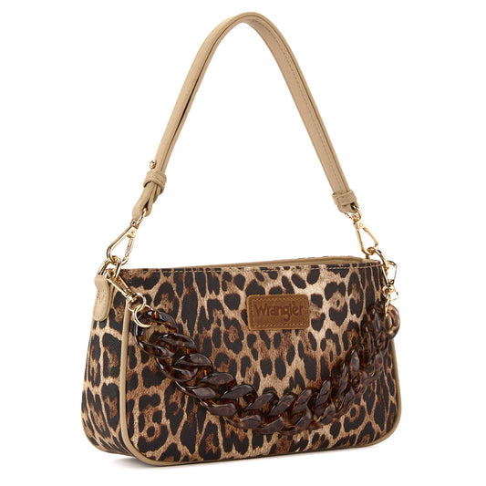 Wrangler Leopard Chain Bag