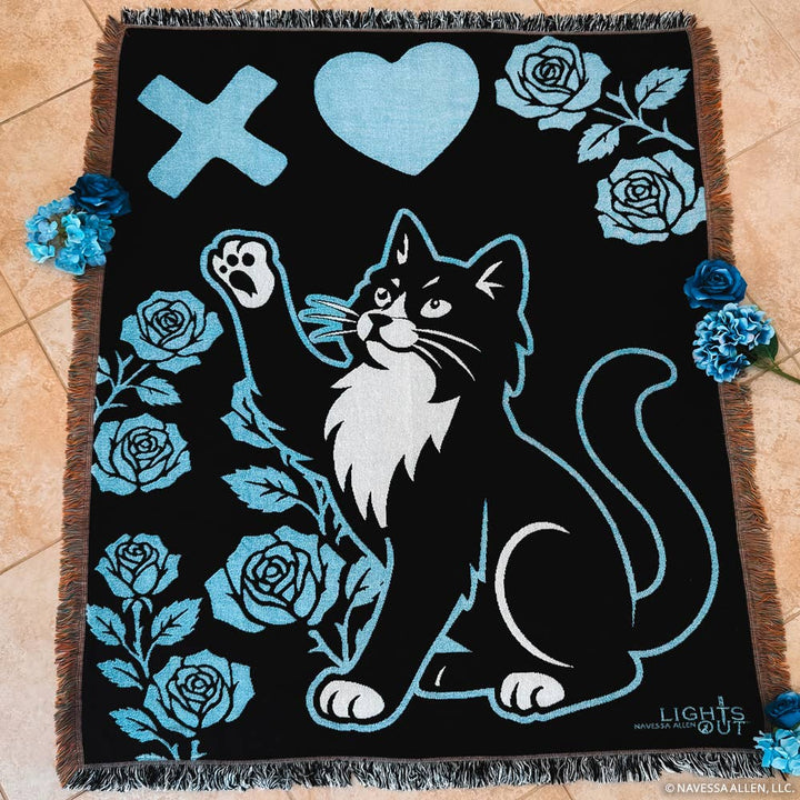 Lights Out Woven Throw Blanket (48'' x 60'')