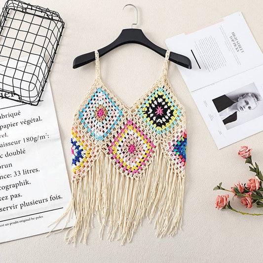 Bohemian Crochet Camisole