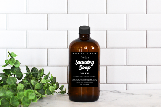 Luxury Liquid Laundry Detergent - Heart + Home