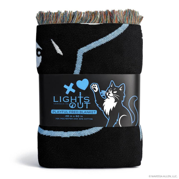 Lights Out Woven Throw Blanket (48'' x 60'')
