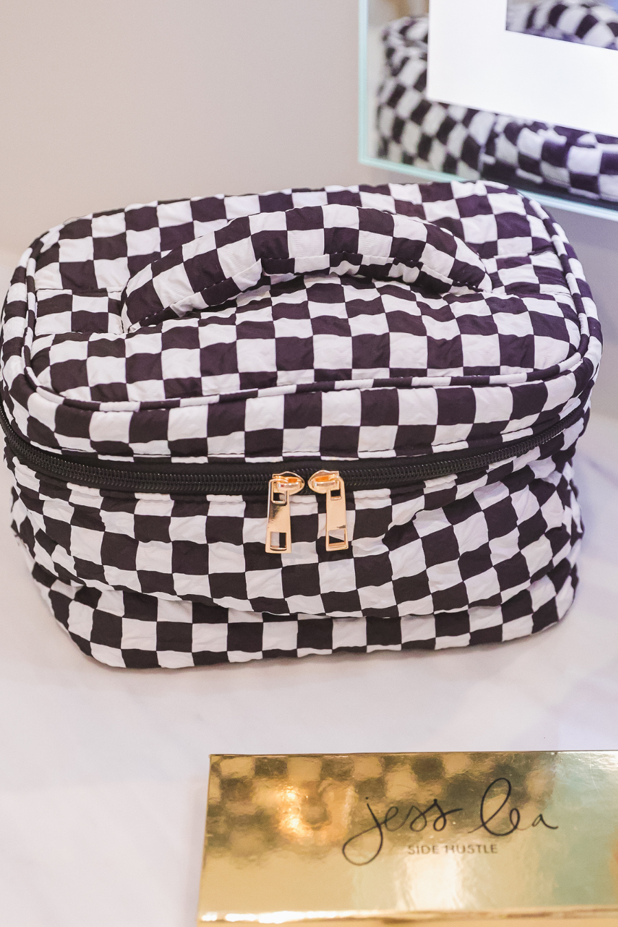 Jetsetter Quilted Bag - Checkered