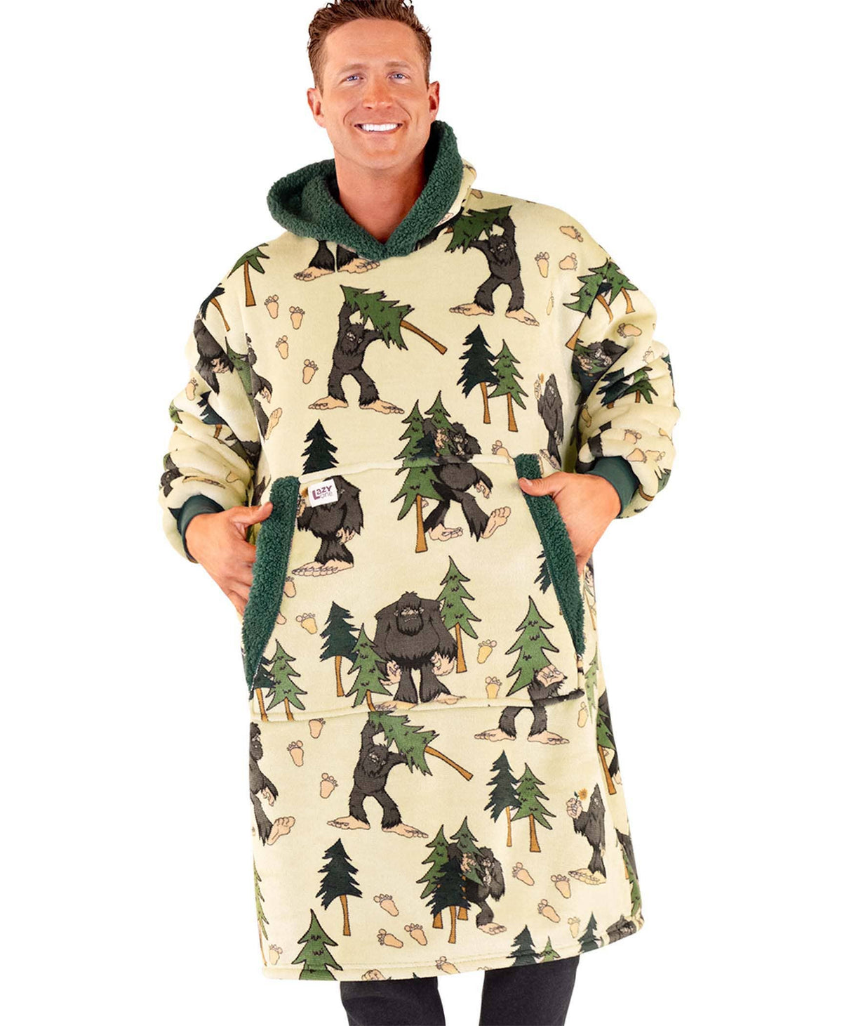 Oversized Wearable Blanket – Bigfoot Blanket Hoodie