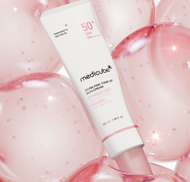 MEDICUBE PDRN Pink Tone Up Sunscreen SPF 50