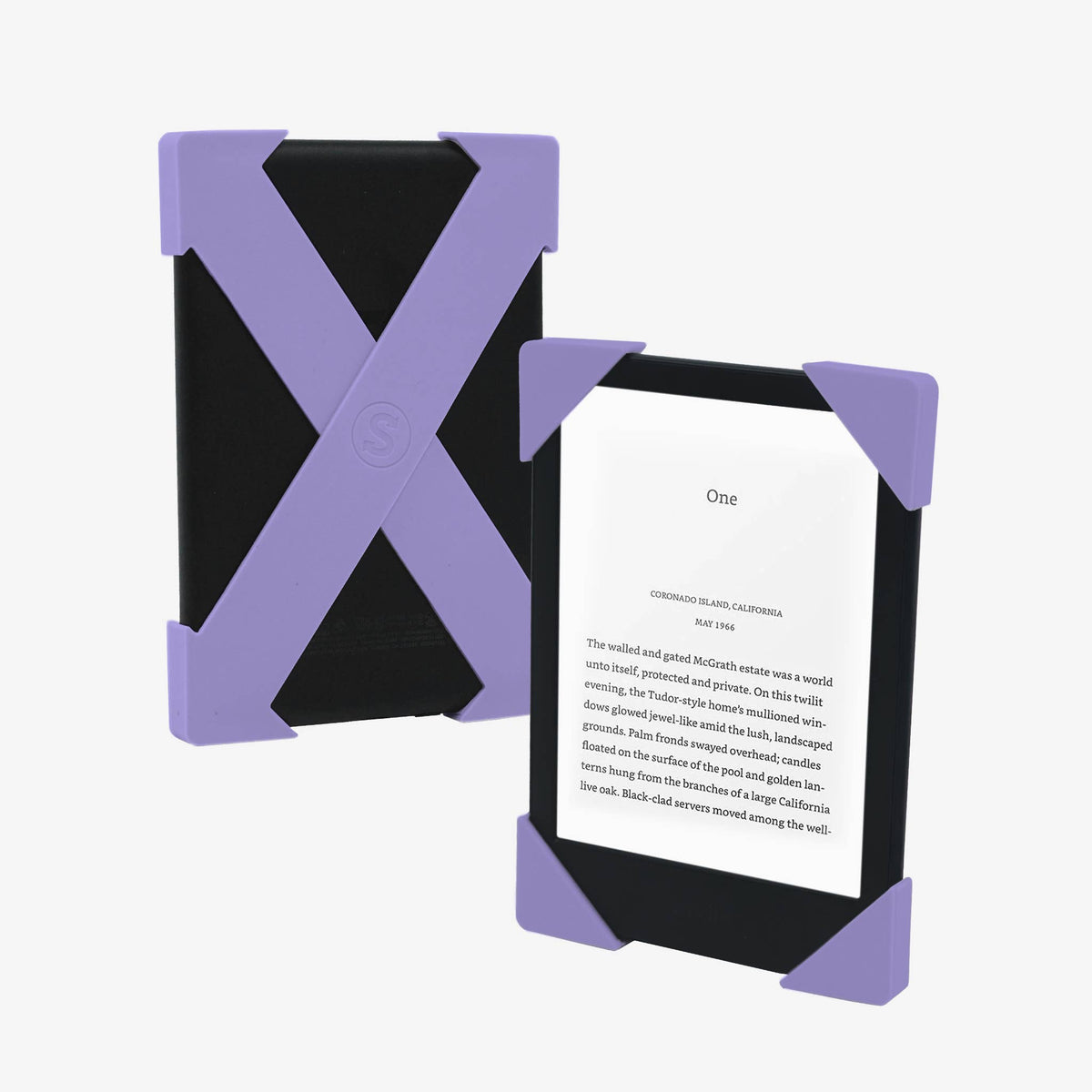 Kindle Straps Lilac - Set of Two
