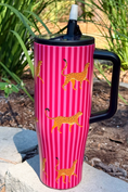 Load image into Gallery viewer, Savanna Soirée Sleek Tumbler
