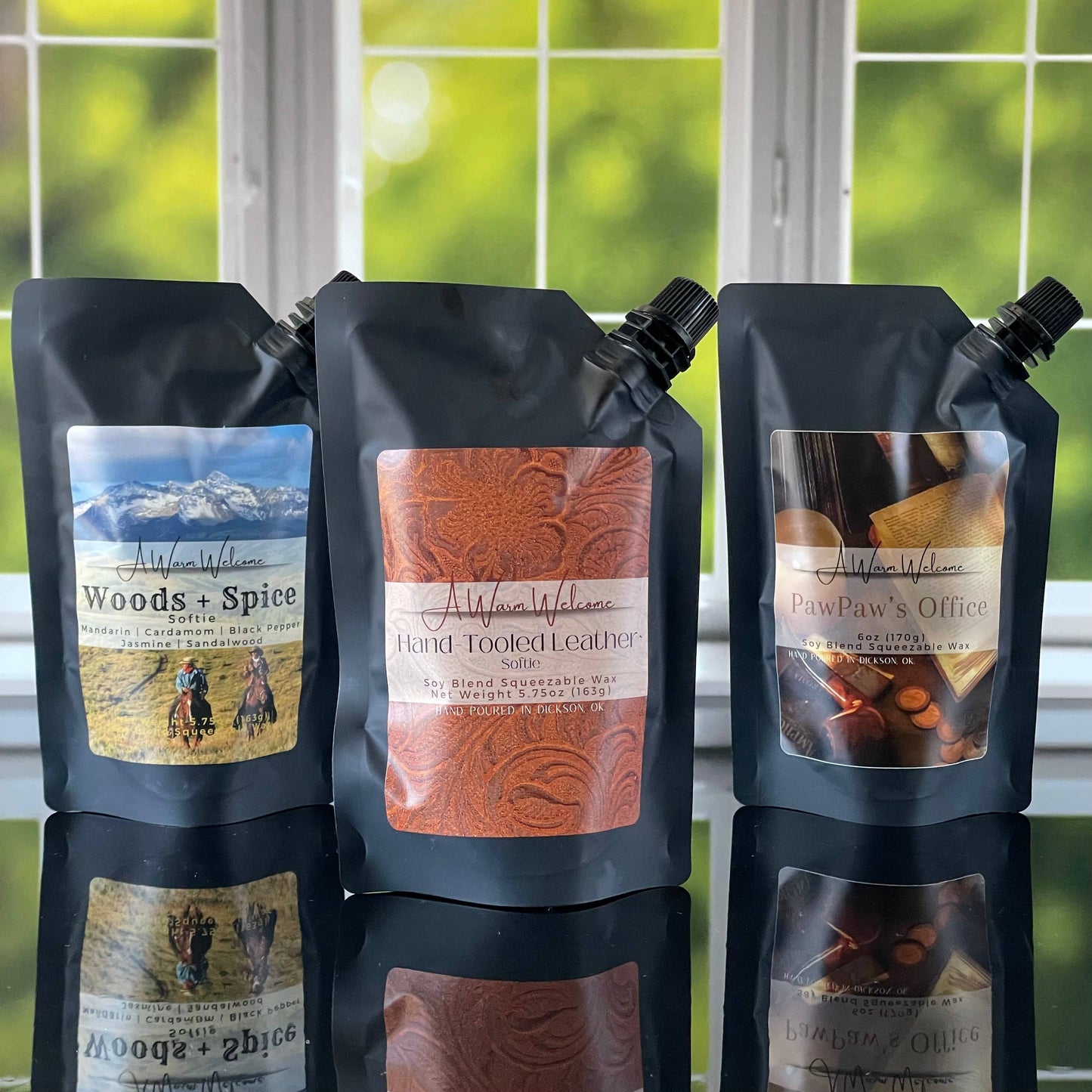 Woods + Spice Softie | Super-Scented Squeeze Wax