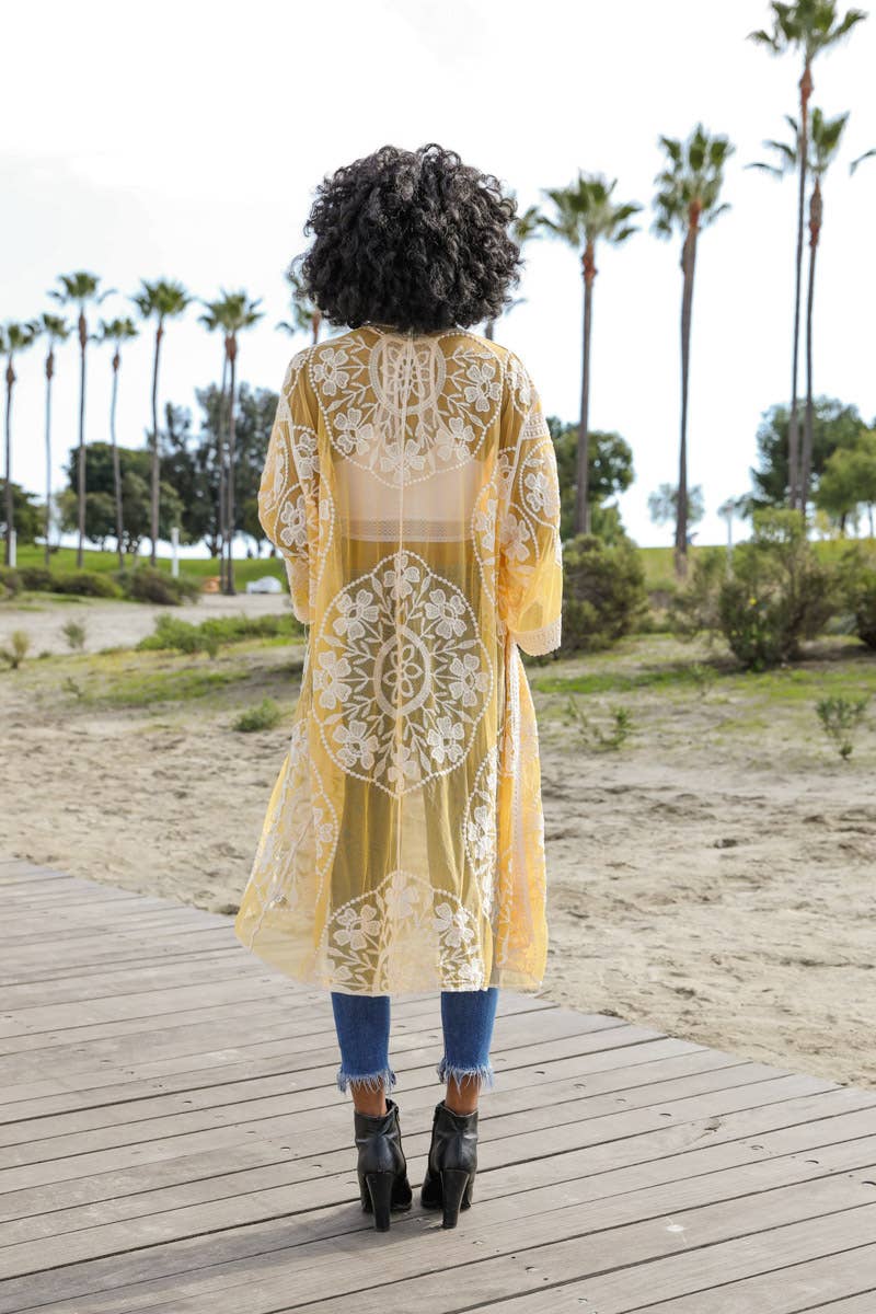 Bohemian Lace Kimono