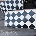 Load image into Gallery viewer, Avenue Checkered Leather Wallet
