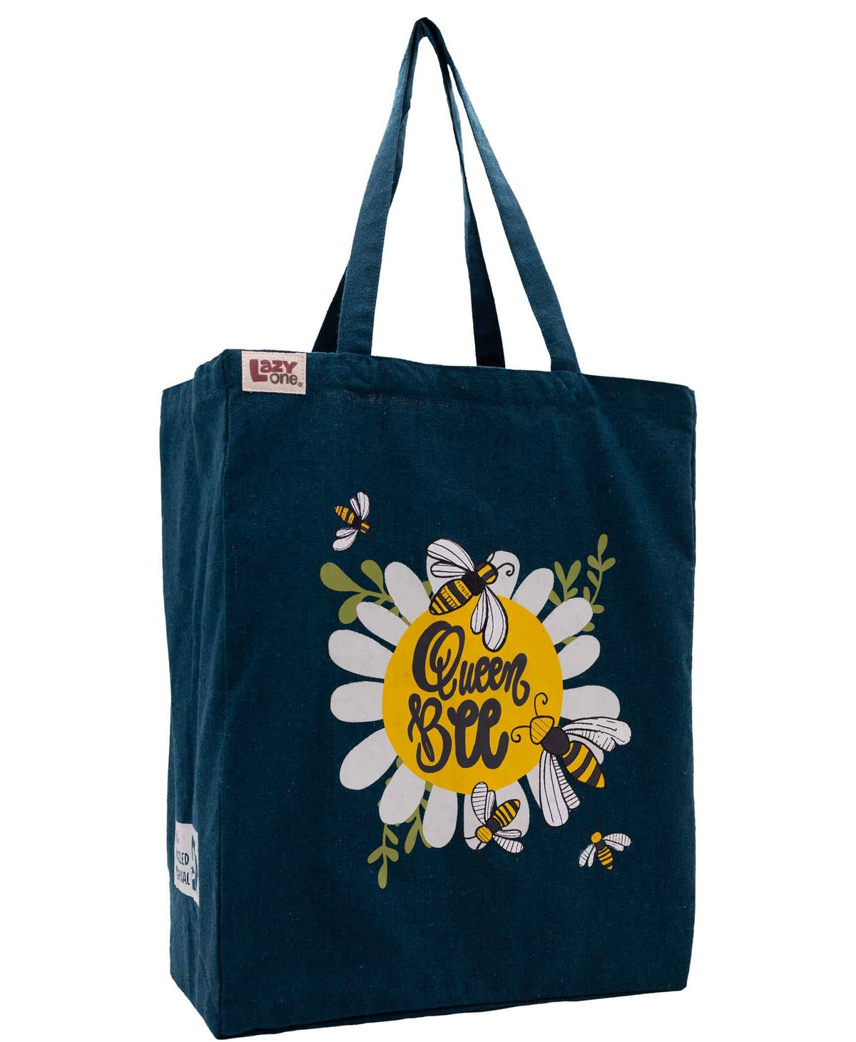 Queen Bee Canvas Tote Bags, Reusable Shopping Bags