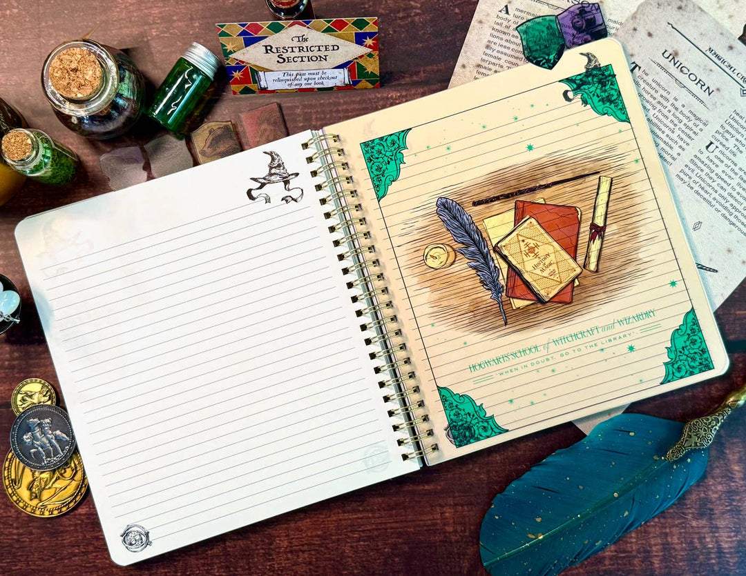Sorting Hat Tabbed Journal