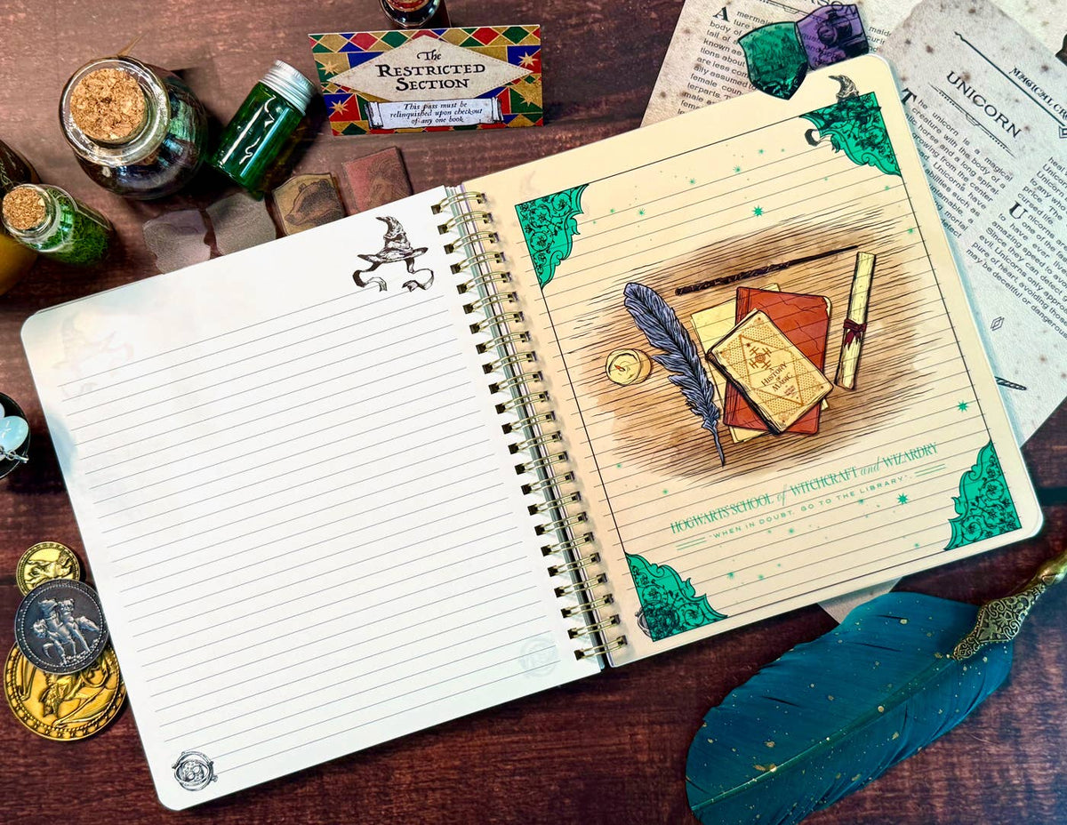 Sorting Hat Tabbed Journal