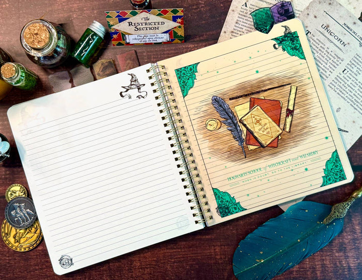 Sorting Hat Tabbed Journal