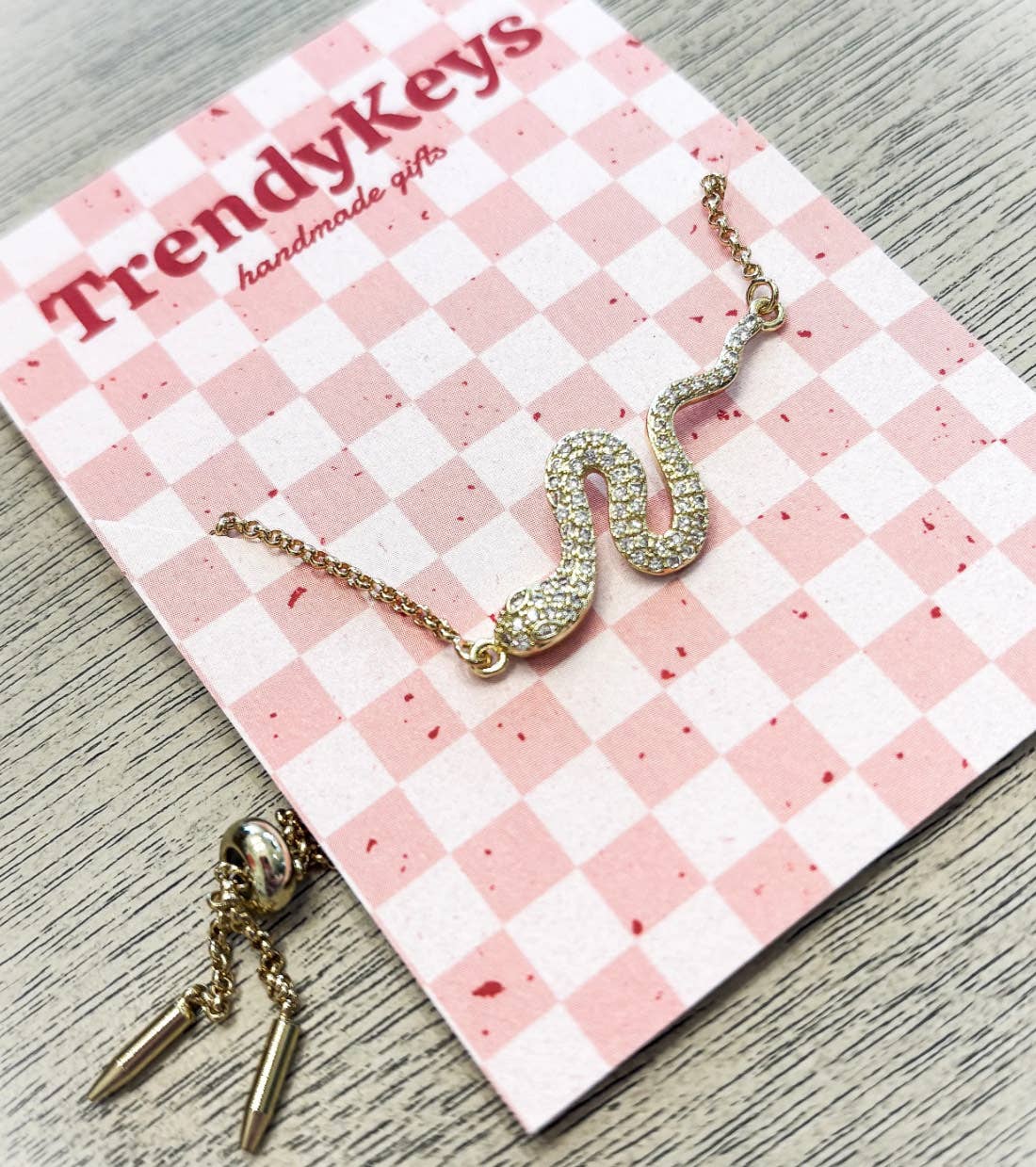 Golden Snake Slider Bracelet