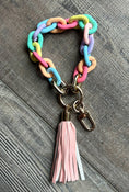 Load image into Gallery viewer, Acrylic Wristlet Chain Keychain
