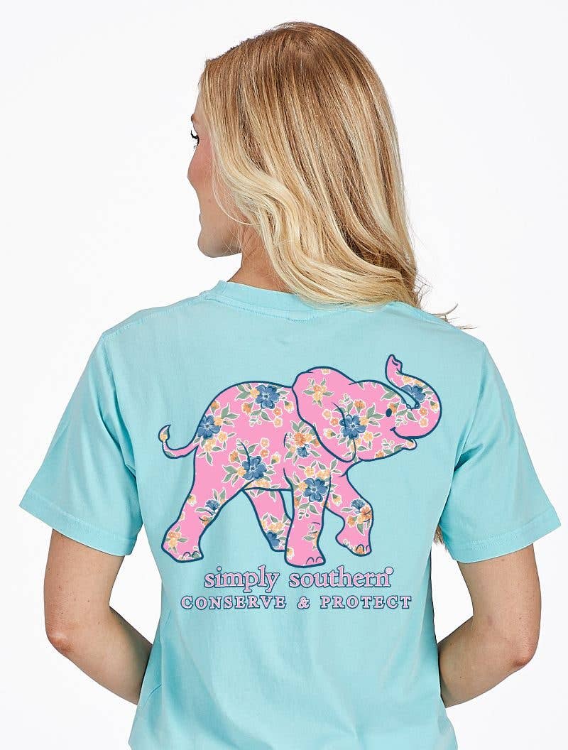 SS Elephant Tracking Tee