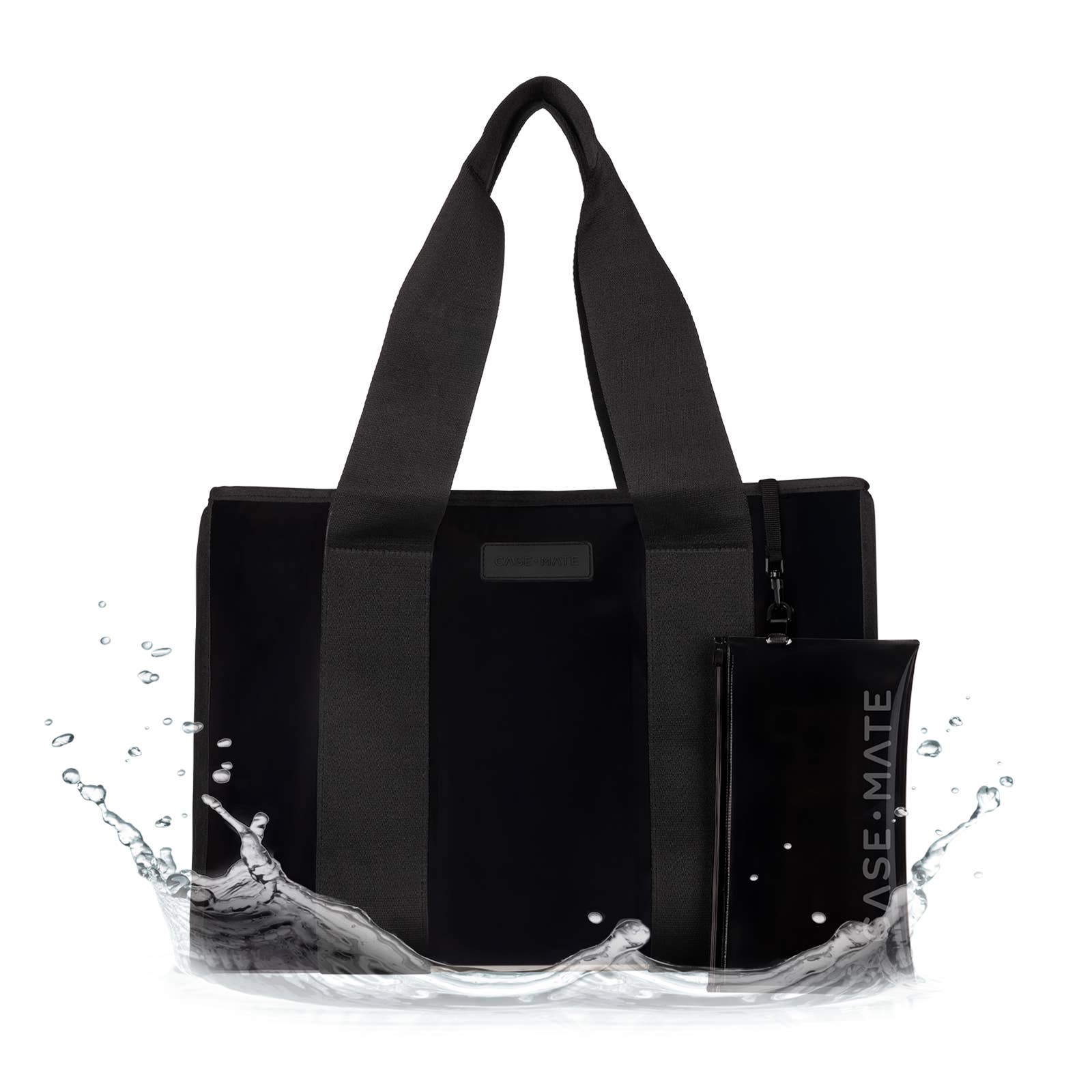 Case-Mate Midnight Black Jelly Tote Bag
