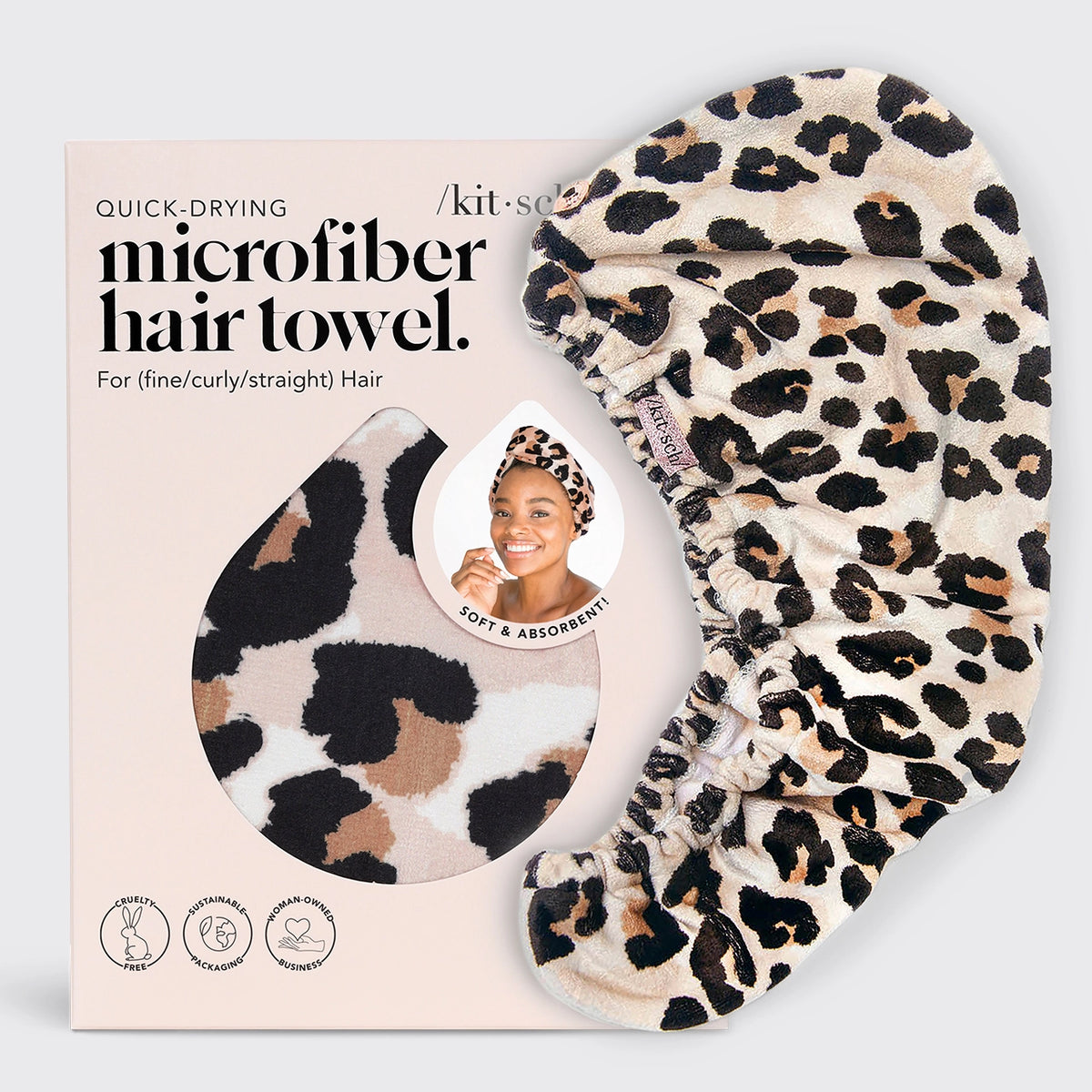 Quick drying hair towel