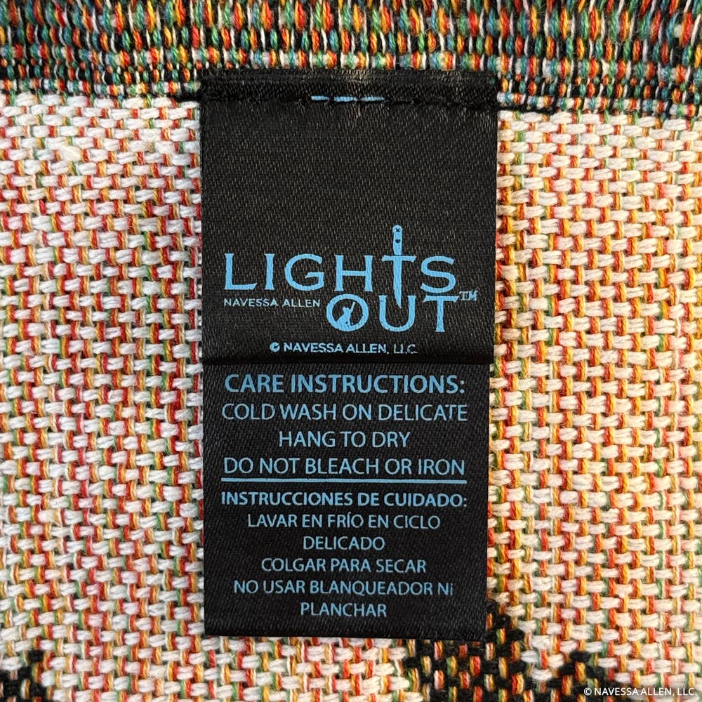 Lights Out Woven Throw Blanket (48'' x 60'')