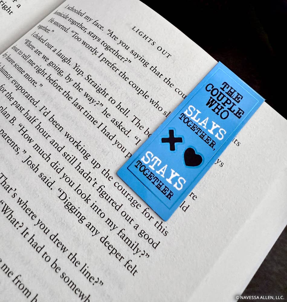 Lights Out Magnetic Bookmarks (4-Pack)
