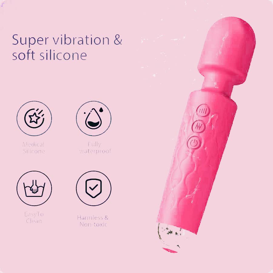 10-frequency vibrator: Light Blue