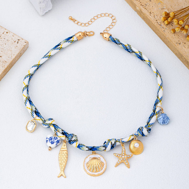 Rope Starfish Necklace