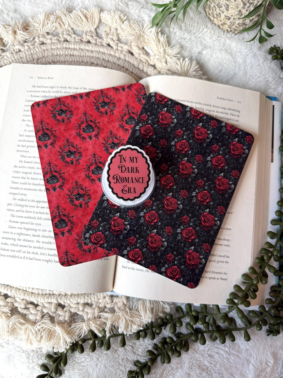 Dark Romance Rose Kindle Insert