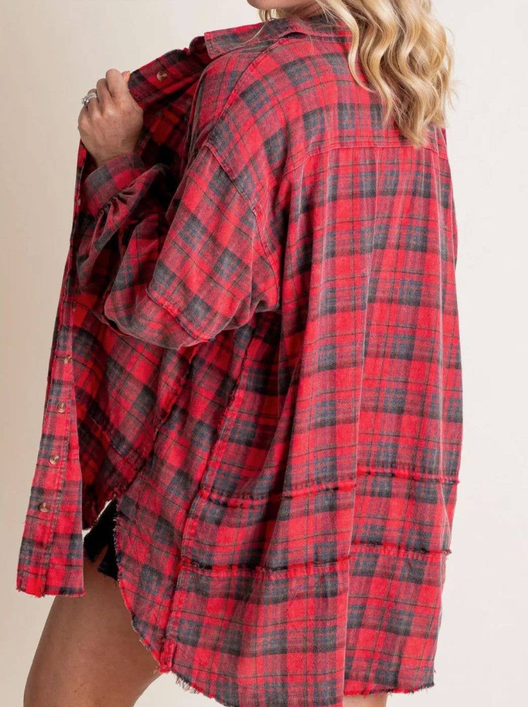 Oversized Long Flannel
