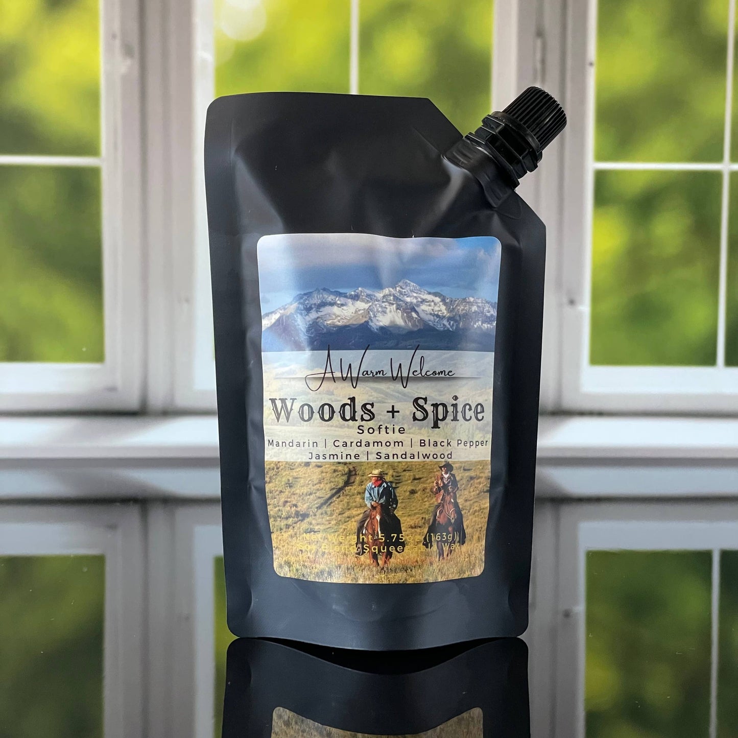 Woods + Spice Softie | Super-Scented Squeeze Wax