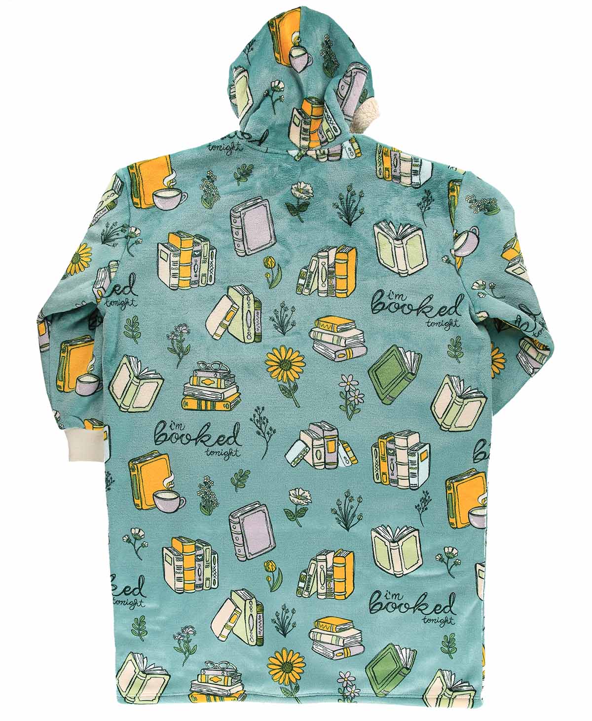 Oversized Wearable Blanket – Booked Blanket Hoodie