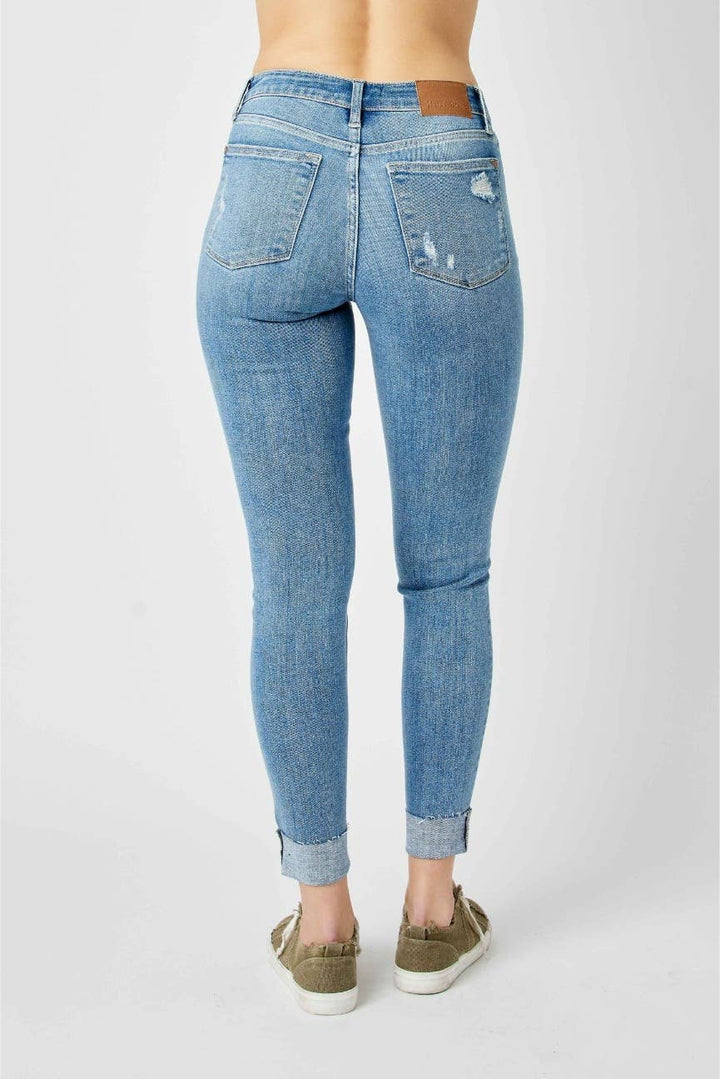 Cuffed Skinny Judy Blues