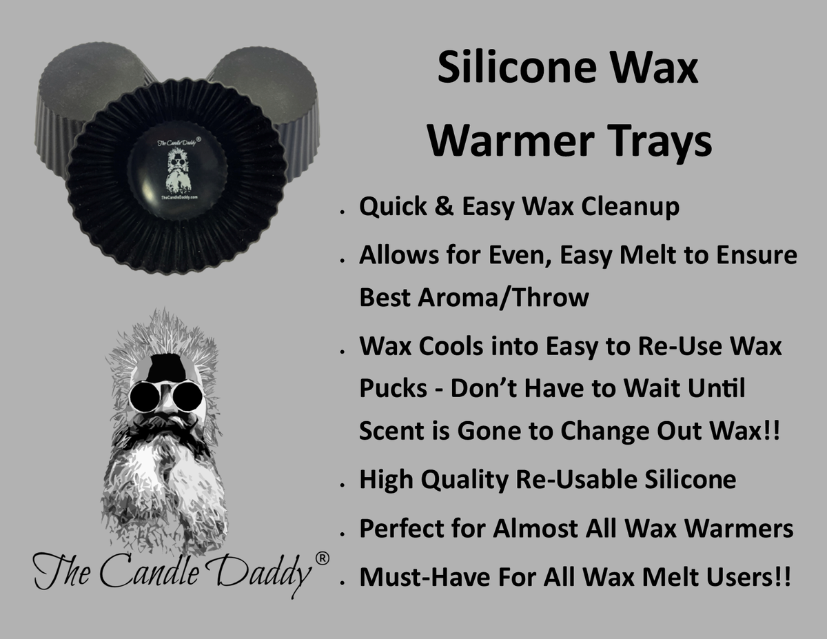 Round Reusable Wax Melt Liners