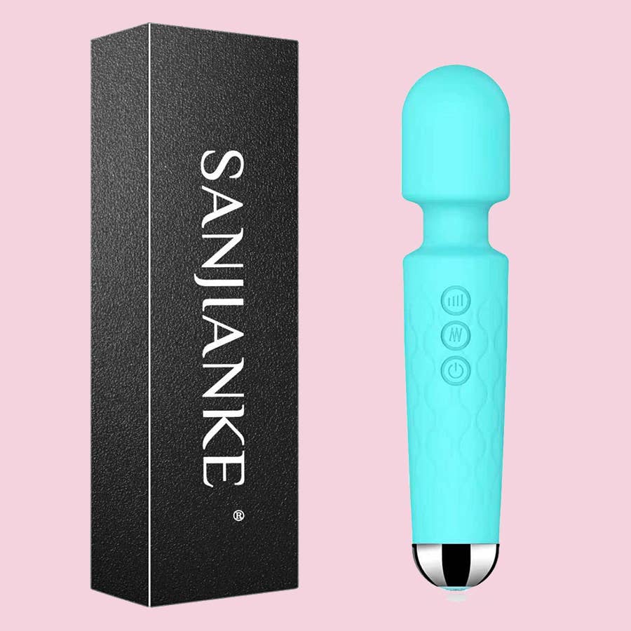 10-frequency vibrator: Light Blue