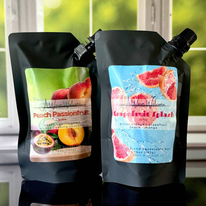 Peach Passionfruit Squeeze Wax