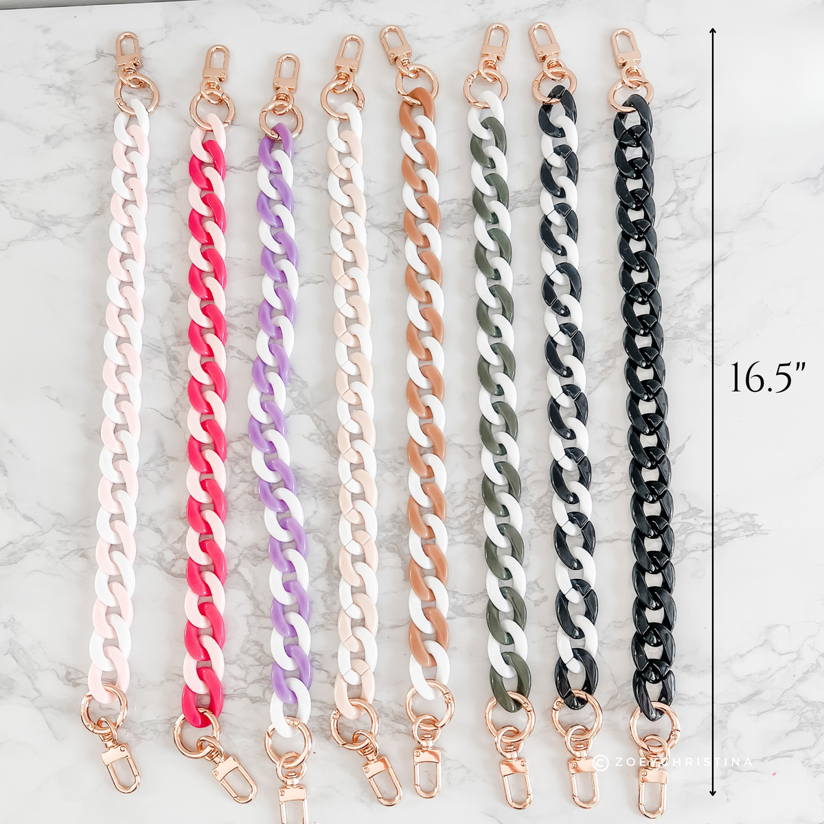 Chunky Acrylic Bag Chains