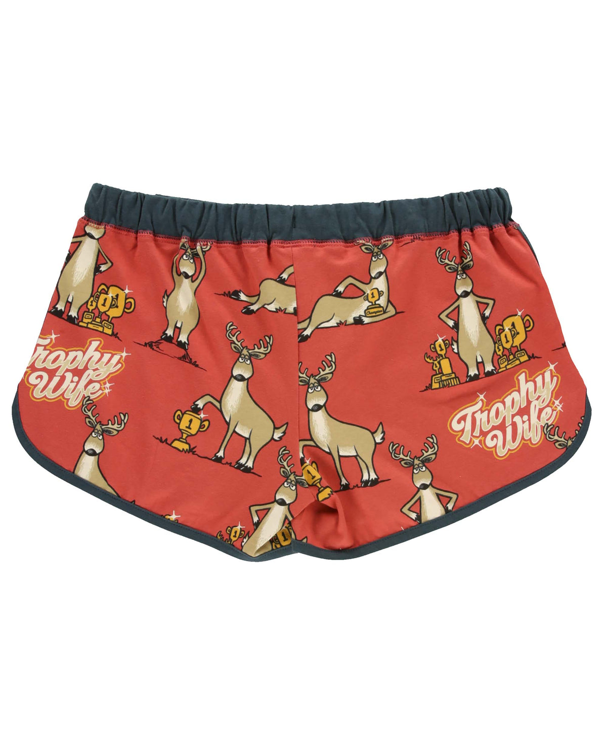Trophy Wife Pink Women's PJ Shorts: S