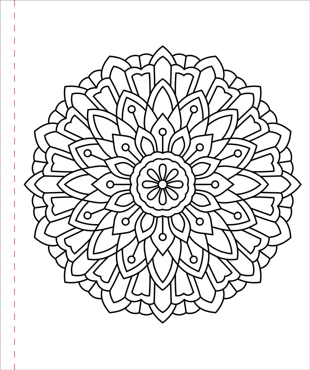 Large Print Coloring Book -  Color Me Calm