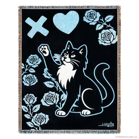 Lights Out Woven Throw Blanket (48'' x 60'')