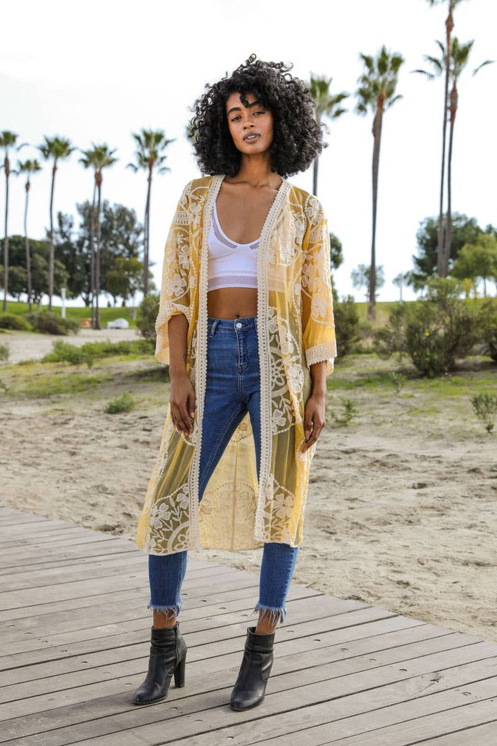 Bohemian Lace Kimono
