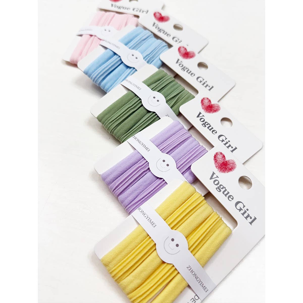Mix Color Seamless Kid's Ponytail Holder