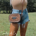 Load image into Gallery viewer, Bridle Belle Tooled Leather Purse
